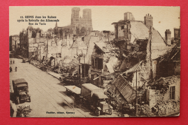 Postcard PC 1910-1930 Reims WWI France